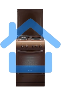 Плита электрическая Gefest 5140 0001 коричневый, конфорок 3 шт, духовка 55 л, 50 см x 85 см x 58.5 см