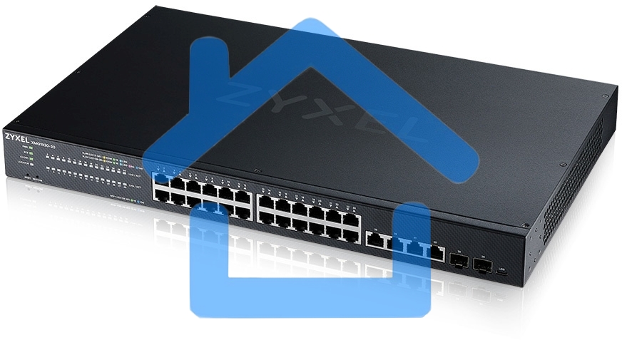 Коммутатор Zyxel NebulaFlex XMG1930-30-ZZ0101F 4x10G управляемый