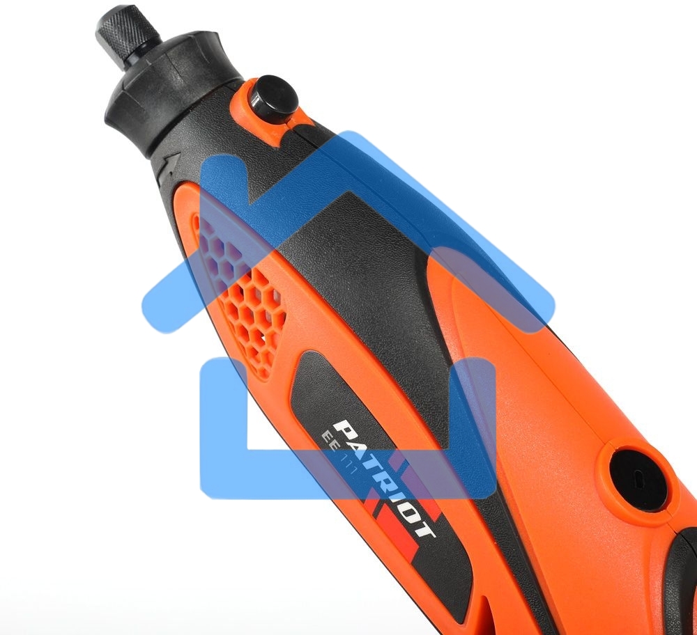 Гравер электрический PATRIOT EE 111 с гибким валом, 140Вт, 210 насадок в комплекте, кейс