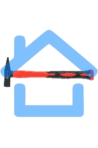 Молоток слесарный Matrix optimal 200г фибергласовая обрезиненная рукоятка квадратный боек