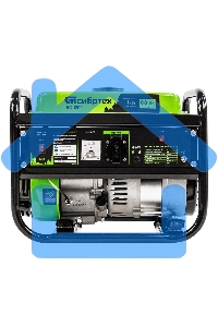 Электрогенератор бензиновый СИБРТЕХ БС-1200, 1 кВт, 95 дБ, 24 кг