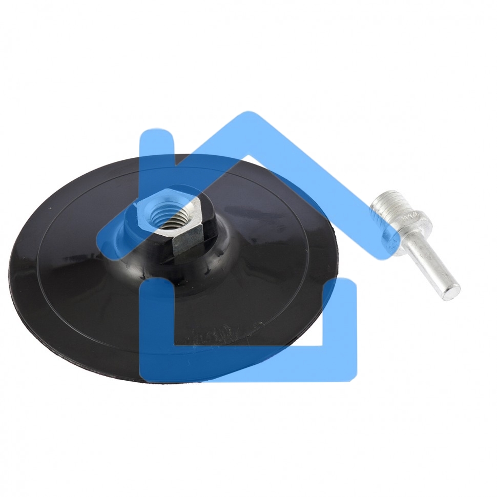 Насадка для дрели и УШМ Matrix с липучкой, 125 мм, усиленная из TPU