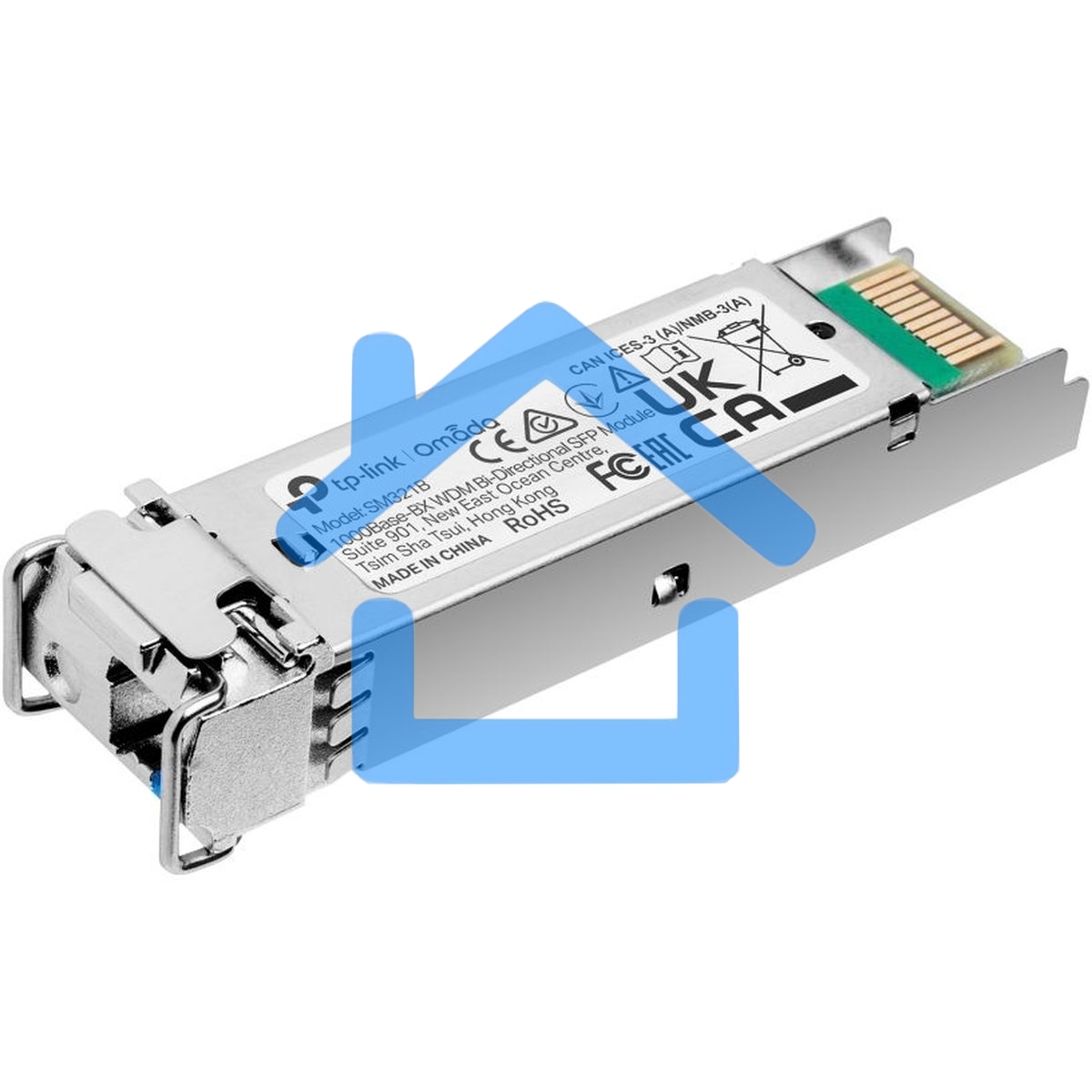 Модуль SFP TP-Link SMB TL-SM321B 1000Base-BX WDM LC TX:1310nm RX:1550nm 10км