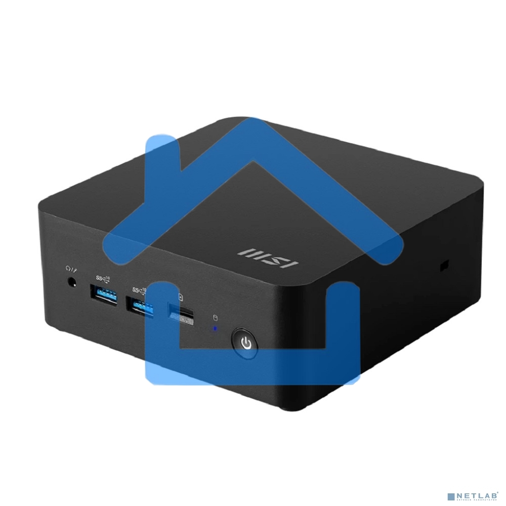 Неттоп MSI Cubi NUC 1M-044XRU Core 5 120U (1.4) 16Gb SSD 512Gb Graphics CR noOS GbitEth WiFi BT 120W черный (9S6-B0B111-090)