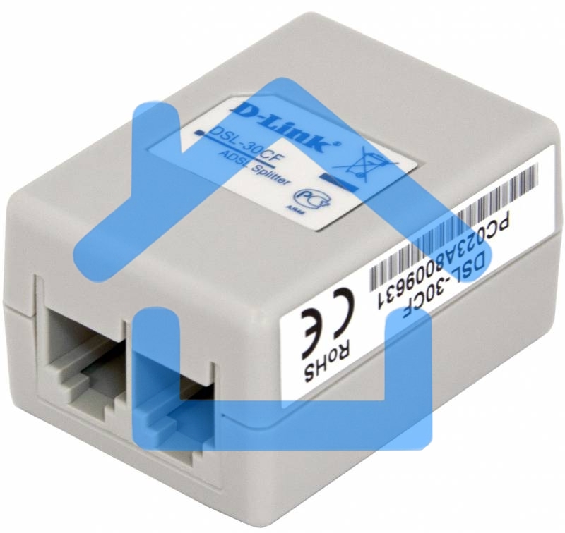 Сплиттер xDSL D-Link DSL-30CF/RS RJ-11 ADSL Annex A