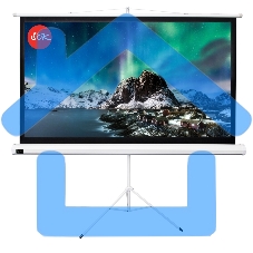 Экран 221x124.5см TriScreen 16:9 напольный рулонный белый100' Matt White (MW)
