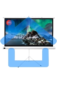 Экран 221x124.5см TriScreen 16:9 напольный рулонный белый100' Matt White (MW)