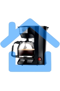 Кофеварка капельная Centek CT-1147 Steel, исп. кофе - молотый, 1.8 л, 900 Вт.