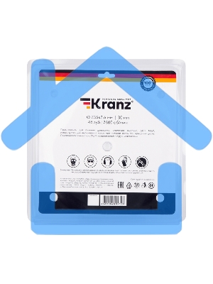 Диск пильный 235 мм х 48 зуб х 30 мм Kranz