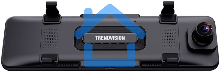 Видеорегистратор TrendVision CarPlay Mirror черный 2Mpix 2160x3840 2160p 150гр. MSTAR 8826