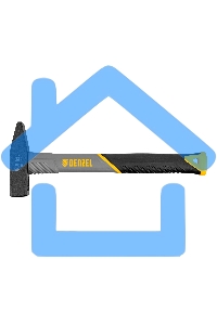 Молоток слесарный Denzel 400 г, кованый, фибергласовая рукоятка c TPR покрытием