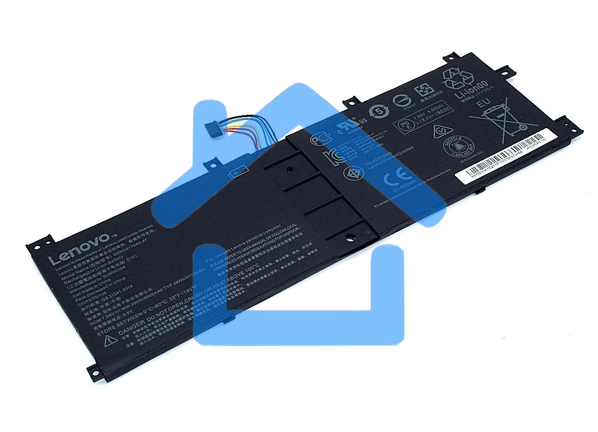 Аккумуляторная батарея для ноутбука Lenovo Miix5 pro 7.68V 4955mAh Orig