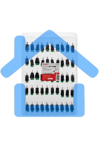 Разъем штекер RCA с клеммной колодкой (блистер) Rexant 14-0413