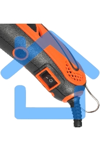 Гравер электрический PATRIOT EE 111 с гибким валом, 140Вт, 210 насадок в комплекте, кейс