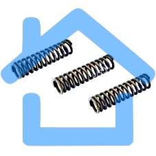 Комплект пружин ЗУ Bosch TCA, Siemens TK Surpresso S