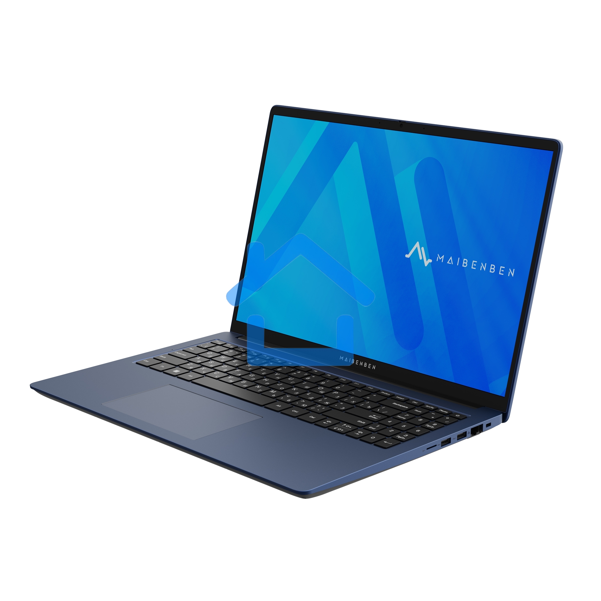 Ноутбук Maibenben M645 темно-синий M6451SP0HURE0 16
