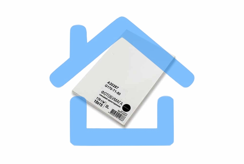 Фотобумага глянцевая односторонняя (NetProduct) 10x15 170 г/м 50л.