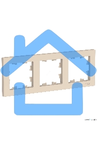 Рамка 3-постовая Schneider-electric ATLASDESIGN, универсальная, БЕЖЕВЫЙ