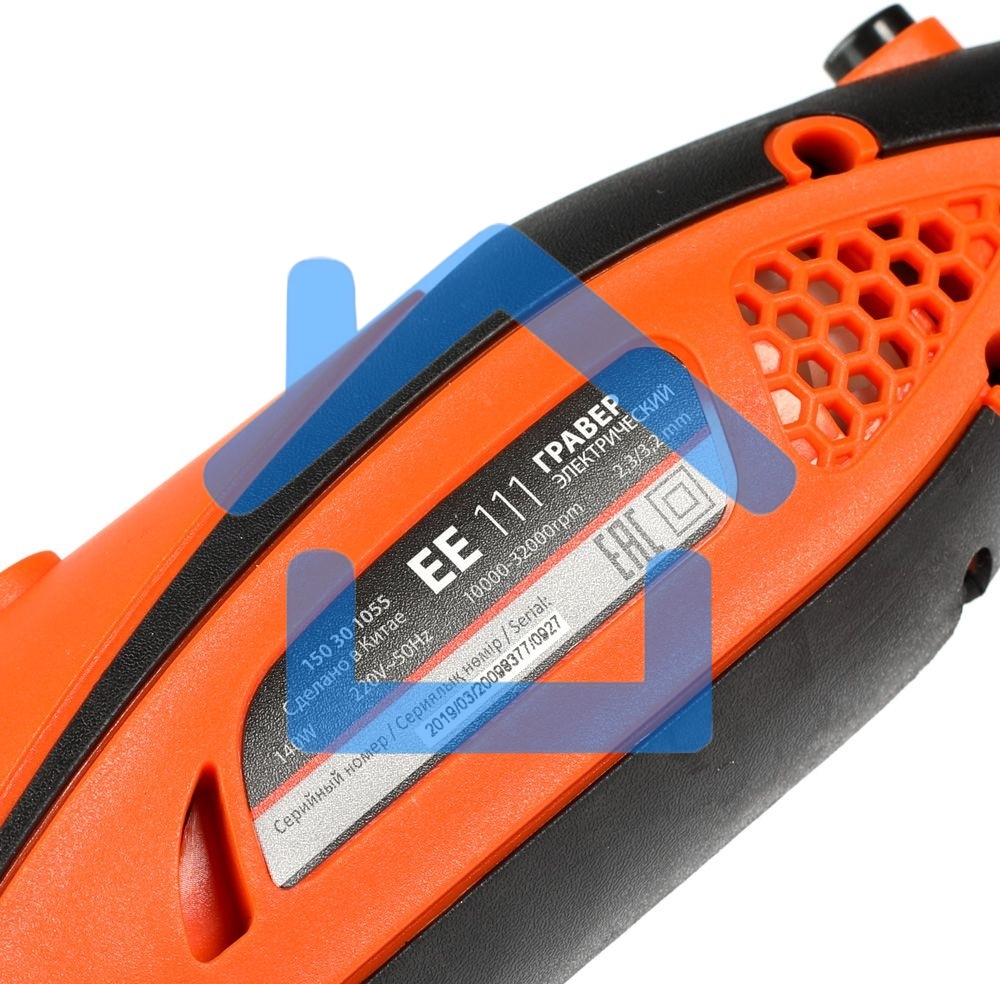 Гравер электрический PATRIOT EE 111 с гибким валом, 140Вт, 210 насадок в комплекте, кейс