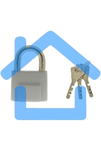 Замок навесной ЗН2-1-01, 70 мм Сибртех