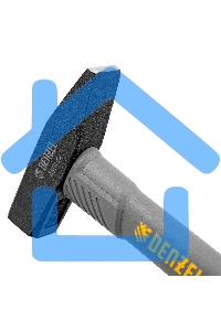 Молоток слесарный Denzel 400 г, кованый, фибергласовая рукоятка c TPR покрытием