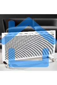 Конвектор гибридный Denzel HybridX-2000 белый, 2000 Вт, 30 м2, термостат, дисплей