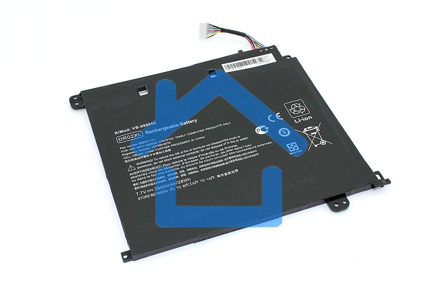Аккумуляторная батарея для ноутбука HP Chromebook 11 G57.7V3600mAh OEM