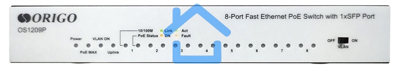 Коммутатор РоЕ OS1209P/80W/A1A