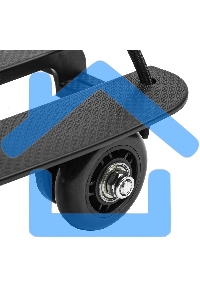 Тележка хозяйственная Matrix складная, 4 колесная, грузоподъемность 40 кг