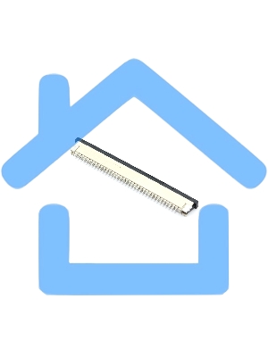 Разъем FPC Half Coverage Top Contact 1.0K-BS-36PWB 36 pin высота 2мм шаг 1мм