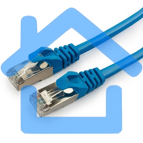 Патч-корд FTP Cablexpert кат.6, 1м, литой, многожильный черный