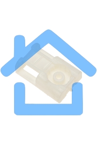 Площадка под стяжку для прямого монтажа, белая (100 шт/уп) Rexant