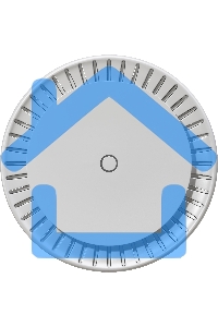 Точка доступа MikroTik cAPGi-5HaxD2HaxD cAP ax Wi-Fi 6, AX1800, 2RJ45 1gbit