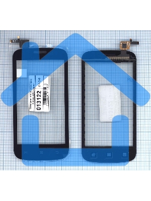 Сенсорное стекло (тачскрин) для Lenovo A760 черное