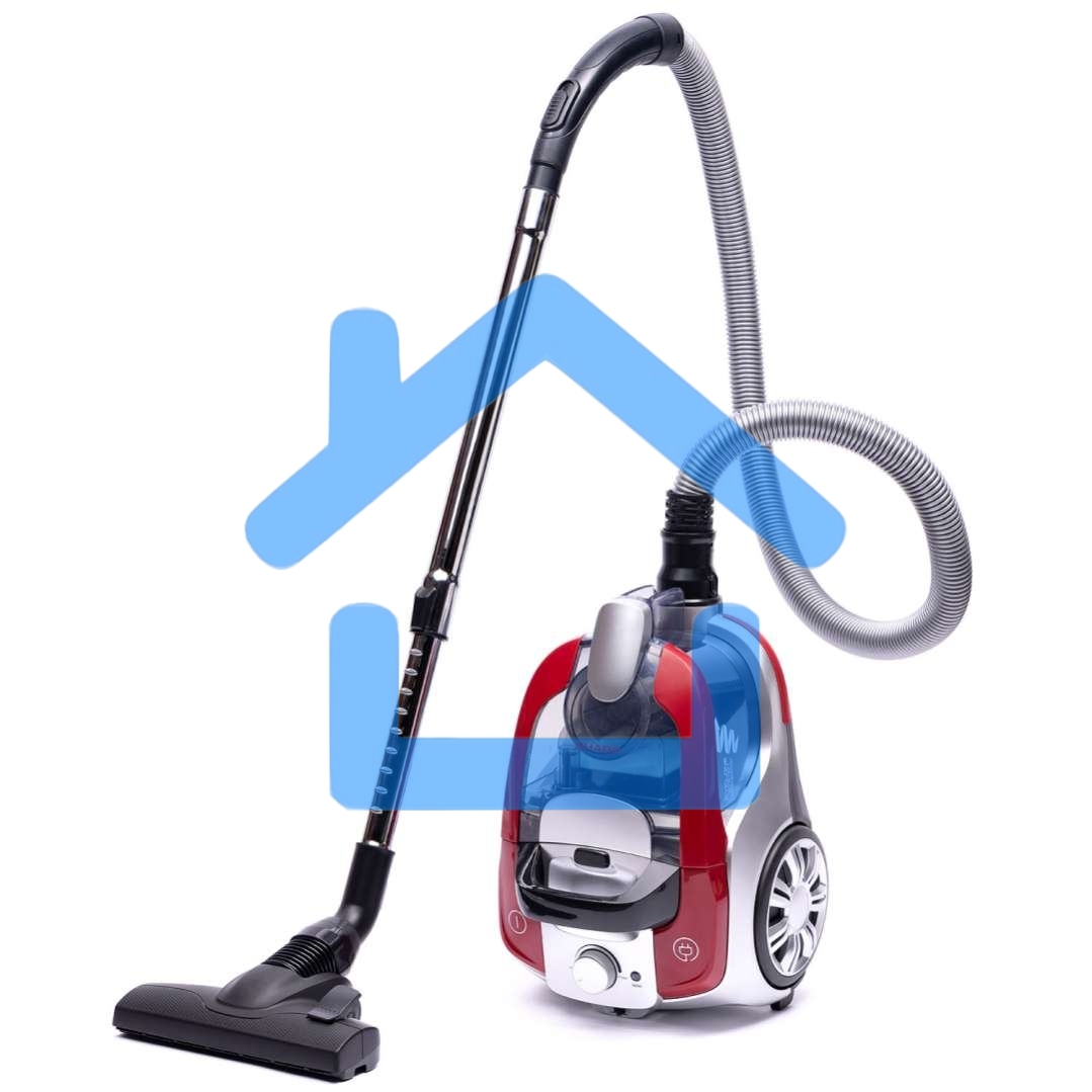 Пылесос Sharp ECNB16RR красный, 320/1600 Вт, уборка сухая, пылесборник контейнер 1 л