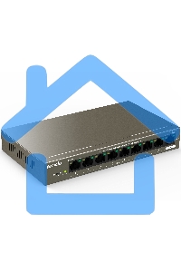 Коммутатор 9PORT 10/100M POE TEF1109P-8-63W TENDA