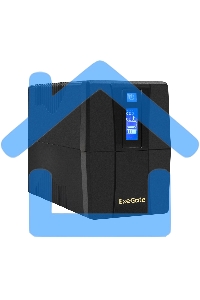 Источник бесперебойного питания ExeGate EP285586RUS SpecialPro Smart LLB-600.LCD.AVR.C13 600VA/360W, LCD, AVR, 4*IEC-C13, черный