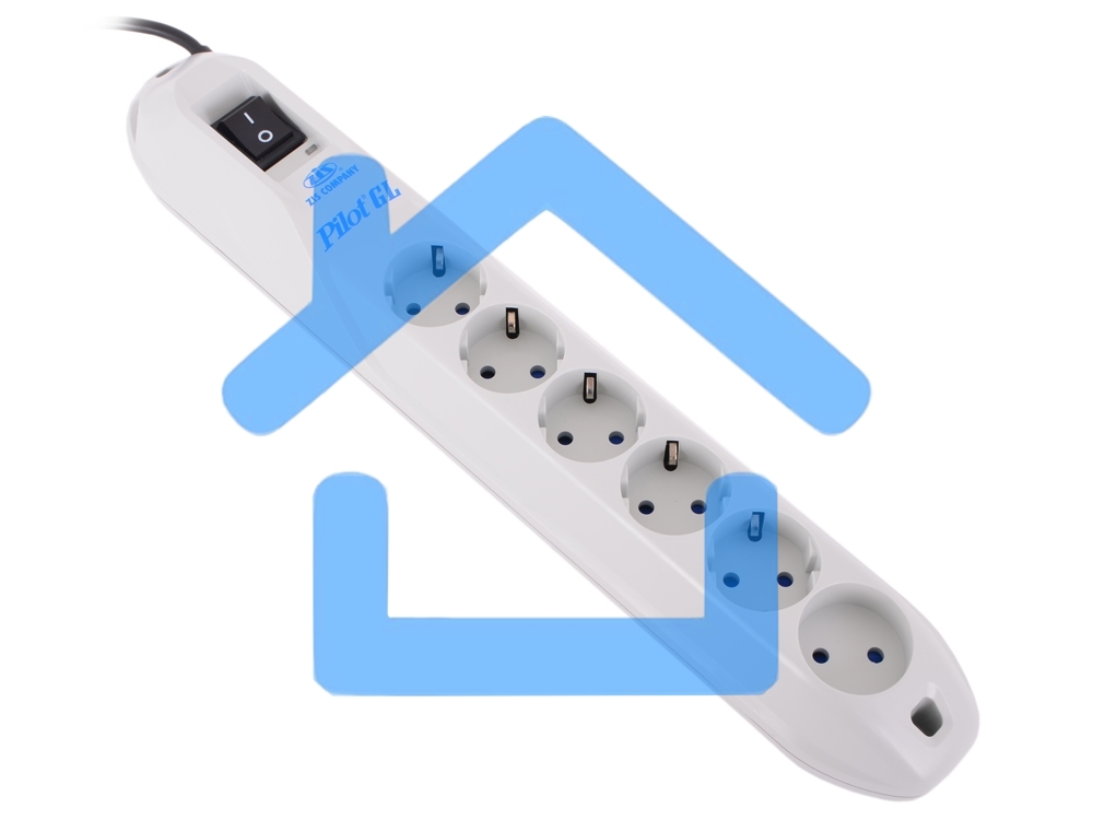 Сетевой фильтр ZIS Фильтр Pilot - GL 5 евро, 1 росс. 3 м арт.021-GL-6