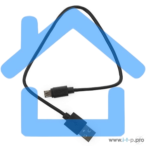 Кабель Гарнизон Кабель USB 2.0 Pro, AM/microBM 5P, 1м, черный, пакет (GCC-mUSB2-AMBM-1M)