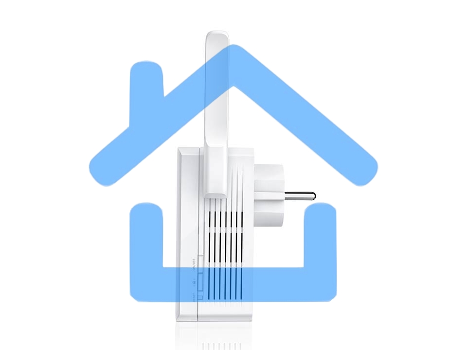 Сетевой адаптер TP-Link SOHO TL-WA860RE 300Mbps Wireless N Wall Plugged Range Extender with AC Passthrough, QCA(Atheros), 2T2R, 2.4GHz, 802.11b/g/n, 1 10/100Mbps LAN port, Range Extender button, Range Extender mode, suppo поставляется без кабеля RJ-45