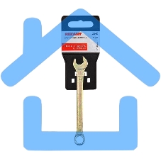 Ключ комбинированный Rexant 9 мм, желтый цинк