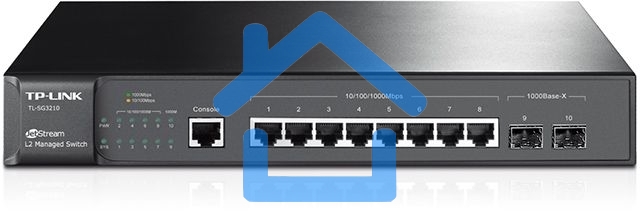 Коммутатор TP-Link SMB TL-SG3210 JetStream 8-Port Gigabit L2 Lite Managed Switch with 2 SFP Slots