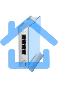 Сетевое оборудование Mikrotik RB941-2nD-TC Беспроводной маршрутизатор MikroTik RouterBOARD hAP lite