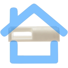 Площадка под стяжку для прямого монтажа, белая (100 шт/уп) Rexant