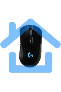 Мышь беспроводная Logitech Gaming Mouse G703 черный, 25600 dpi, радиоканал, USB, кнопки - 6