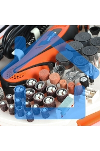 Гравер электрический PATRIOT EE 111 с гибким валом, 140Вт, 210 насадок в комплекте, кейс