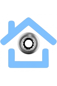 Головка торцевая, 9 мм, 12-гранная, CrV, под квадрат 1/2