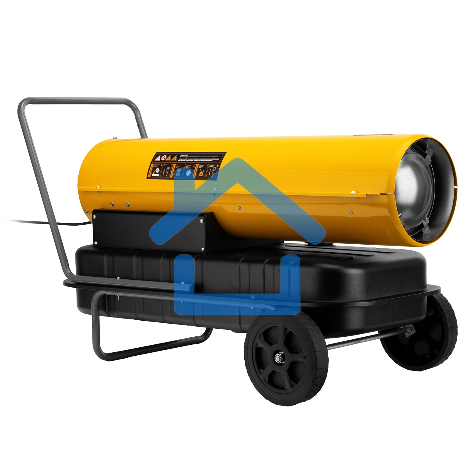 Дизельная тепловая пушка Denzel DHG-50, 50 кВт, 1100 м3/ч, прямой нагрев