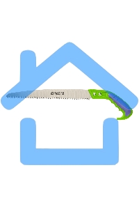 Ножовка PALISAD 236035садовая 300мм 2комп.рукоятка ножны подвес на пояс