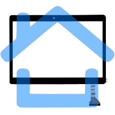 Сенсорное стекло (тачскрин) для Prestigio MultiPad Wize PMT3096 1069A4, черное